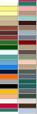 Complete Color Chart